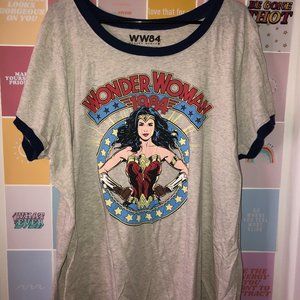 DC Comics Wonder Woman 84 Torrid Ringer Tee